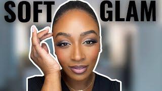 Soft Glam Makeup Tutorial for Black Girls | Beginner Friendly