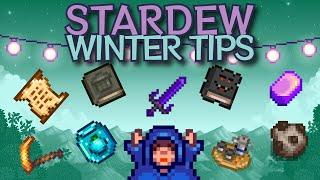 16 Winter Tips & Tricks for Stardew Valley! (1.6)