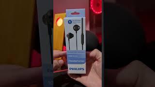 FONE DE OUVIDO PHILIPS COM MICROFONE TAUE101BK IN EAR