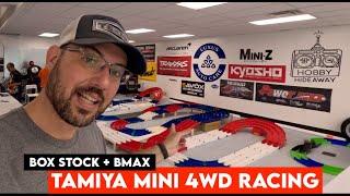 My first Tamiya Mini 4WD is Racing BOX STOCK and BMAX at Hobby Hideaway