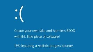 BlueScreen Simulator [+Download Link]