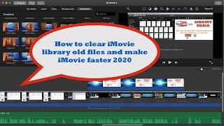 How to clear iMovie library and make iMovie faster 2020