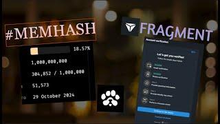 #MEMHASH НОВЫЙ СПОСОБ ПОЛУЧИТЬ ЭНЕРГИЮ, на FRAGMENT ТРЕБУЮТ KYC ДЛЯ ПОКУПКИ STARS