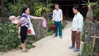 The homeless woman's gift to the kind man and the girl's first meeting with his mother.