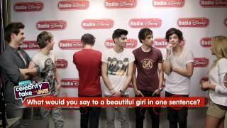 One Direction "Celebrity Take with Jake" and Alli Simpson! | Radio Disney