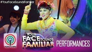 Your Face Sounds Familiar: Melai Cantiveros as Jolina Magdangal - "Chuva Choo Choo"