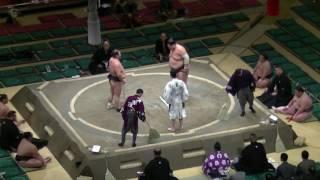 大相撲.2017.1.8⑭/飛翔富士(hishofuji)-出羽鳳(debaotori) /day 1 #sumo