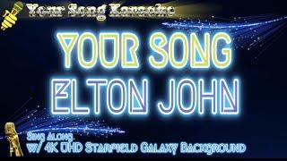 ELTON JOHN - YOUR SONG KARAOKE 4K UHD