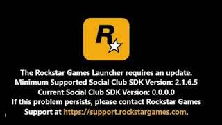 Rockstar error social club version 0.0.0 stopping GTA5 from opening