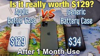 iPhone 11 Pro: Apple Smart Battery Case $129 vs $34 Generic Battery Case (Watch Before You Buy)