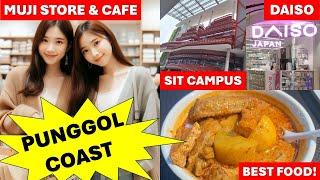 MUJI & DAISO PUNGGOL COAST MALL; PRICES, FOOD, & SIT UNIVERSITY 无印良品和大创百貨在榜鹅海岸购物中心的价格和美食,和新加坡理工大学新校园