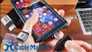 Cable Matters USB C Extender Adapter | How To Connect USB C Device With Smartphone Case On