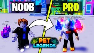 Od NOOBA Do PRO w PET LEGENDS | ROBLOX