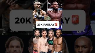 UFC Atlanta Parlay #ufcatlanta #ufc #mma