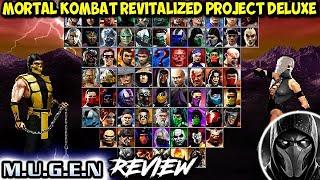 Mortal Kombat Revitalized Project Deluxe | Mugen REVIEW | FATE |