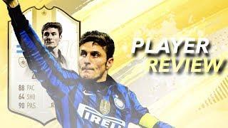 Fifa19 Prime Moment Zanetti (93) Player Review