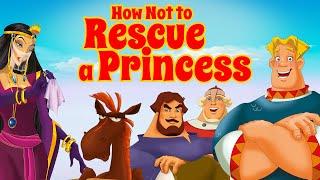 How Not to Rescue a Princess | "Три богатыря и Шамаханская царица" с английскими субтитрами