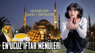 AŞIRI UCUZ İFTAR MENÜLERİNİ DENEDİM! @asiygang