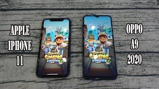 Apple iPhone 11 vs Oppo A9 (2020) | SpeedTest and Camera comparison