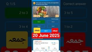 20 June 2025 | My Telenor today questions  | Telenor Questions today |Telenor Answer today