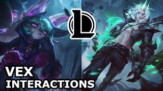 Vex Interactions with Other Champions | Voice Lines | League of Legends Quotes