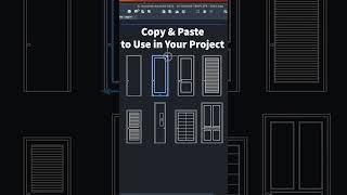 AutoCAD Dynamic Blocks - Doors Elevations - AutoCAD 2023 For Mac