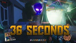 Spaceland Alien Killed in 36 Seconds - Boss Battles (Infinite Warfare Zombies)