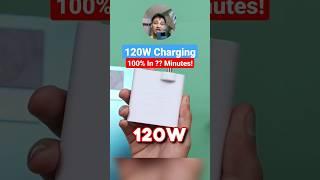 120W Charging Kitna Fast Hai  #shorts