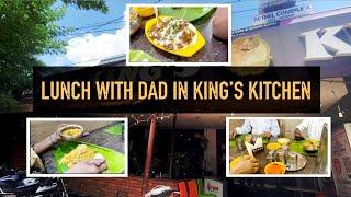 Having lunch with my dad in King's Kitchen #food #tamil #tirunelveli #shorts #viralshorts