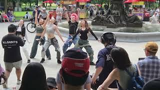 Hush Crew Boston Busking 08.04.2024 Wannabe