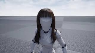 Unreal Engine Groom Hair Test