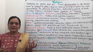 Class (115) = Teratogens (Part 01) | Teratogens Introduction & Classes of Teratogens with Examples)