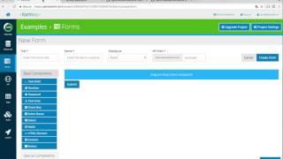 Form.io Form Builder Customizations