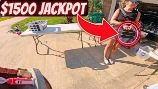 This $1500 yard sale JACKPOT only cost me $1