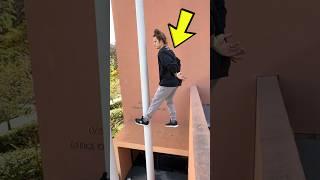 EXTREME POLE SLIDE STUNT! 