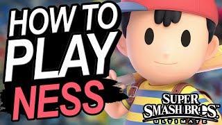 How To Play Ness In Smash Ultimate