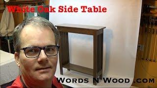 Easy Build Mission Side Table   (WnW #34)