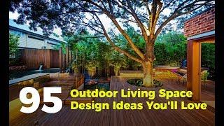 95 Ashtonishing  Outdoor Living Space Design Ideas You'll Love