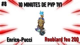 [DOFUS 2.53 ] 10 MINUTES DE PVP 1V1 : #8 : ROUBLARD FEU 200 AVEC ENRICO-PUCCI ( MON ROUB )