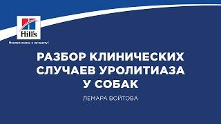 Вебинар на тему: “Разбор клинических случаев уролитиаза у собак”. Лектор - Лемара Войтова.