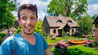 See How They Live at Home in the Netherlands? - Hobbit Village GIETHOORN