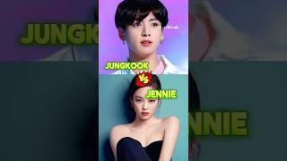Jungkook V/S Jennie - Who Is The Best ⭐ #shorts #jennie #jungkook