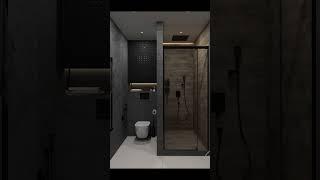 Small Size Toilet Bathroom Design 4x7  #viralshorts #shorts #viral #toilet #toiletdesign