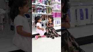 When 2 sisters go to shopping  #chaithratara #funny