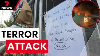 Police confirm sinister motive in Ripponlea synagogue attack | 7NEWS