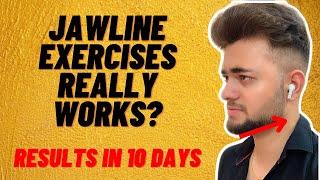 Jawline Exercises really Works? Sharp Jawline in 10 days|