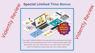 Vidently Review | Vidently Bonus | Vidently Demo