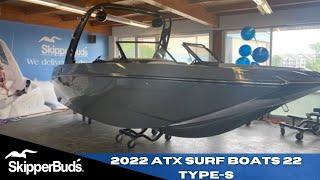 2022 ATX Surf Boats 22 Type-S Tow Boat Tour SkipperBud's