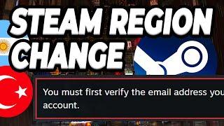 How to Make Argentina/Turkey Steam Account. New Method