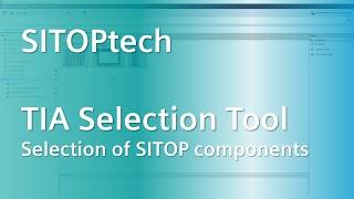 SITOPtech - Selection of SITOP components in the TIA Selection Tool